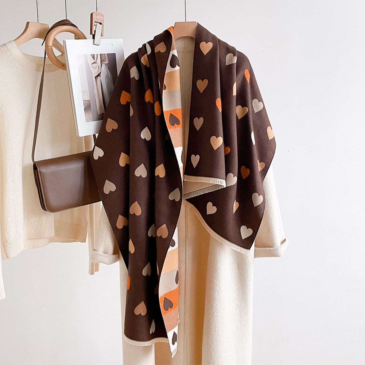Imitation Cashmere Warm Scarf  - Pashmina Wrap Large review and price