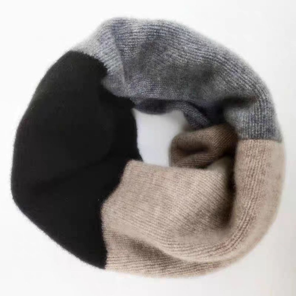 Soft Splicing Color Infinity S - Infinity Scarf Knit review and price