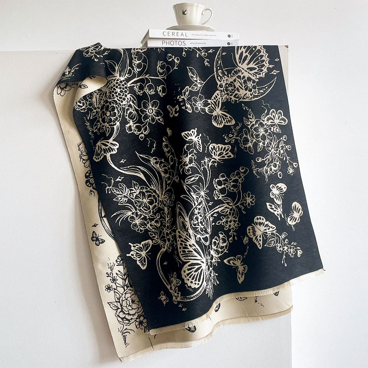 Imitation Cashmere Fringed Sca - Pashmina Wrap Large review and price