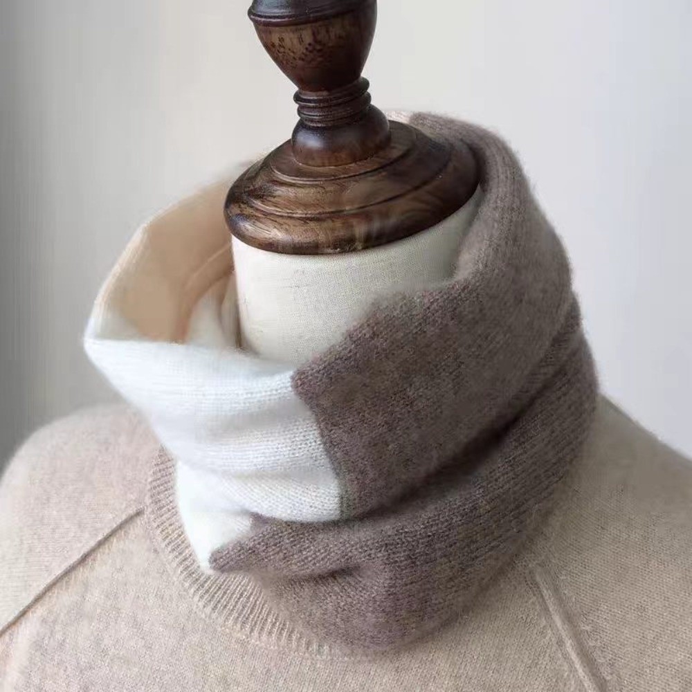 Soft Splicing Color Infinity S - Infinity Scarf Knit review and price
