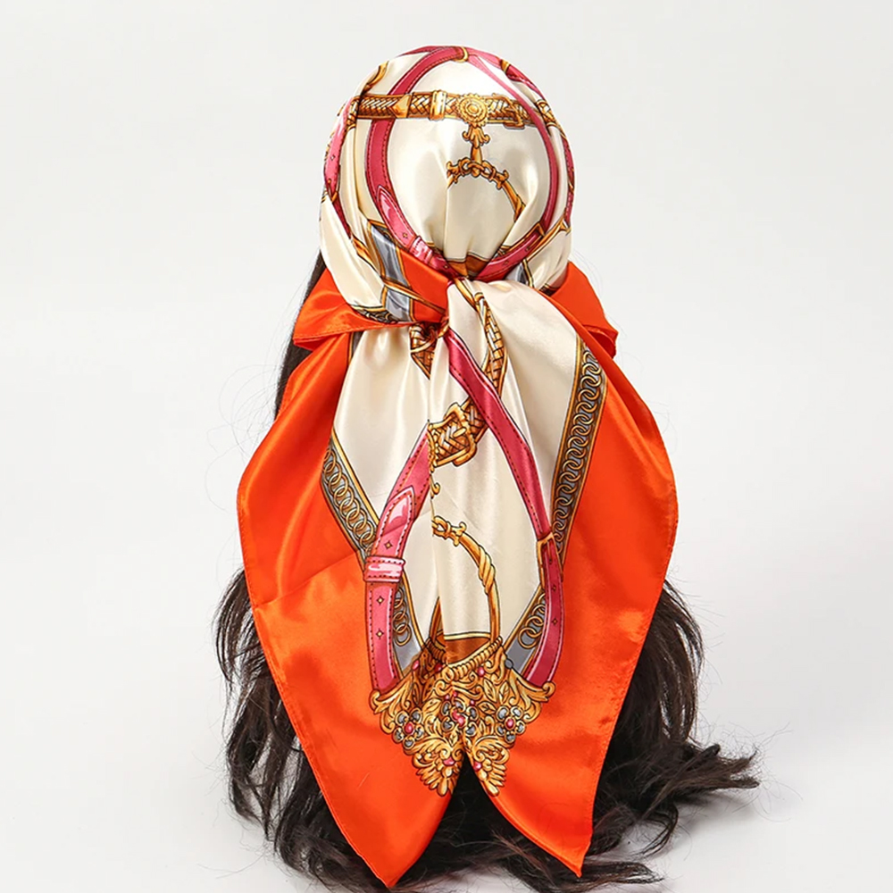 Fashion Scarves 90*90cm Women  - Face Scarf Mask review and price