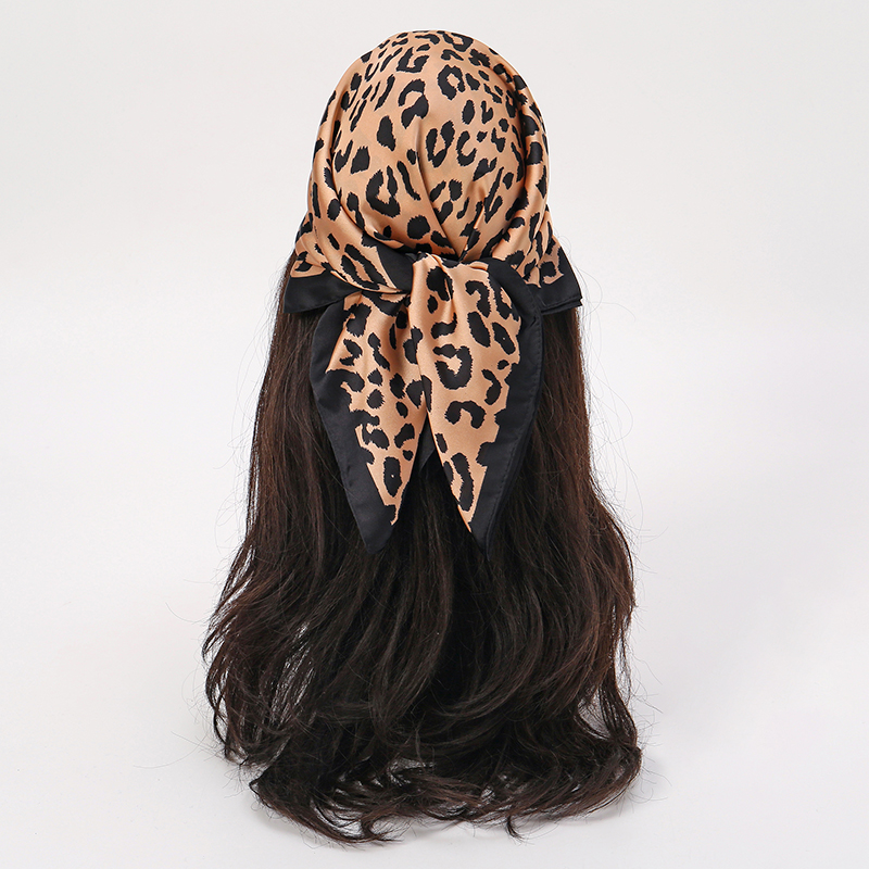 2025 New Fashion Leopard Print - Scarf Silk Square review and price
