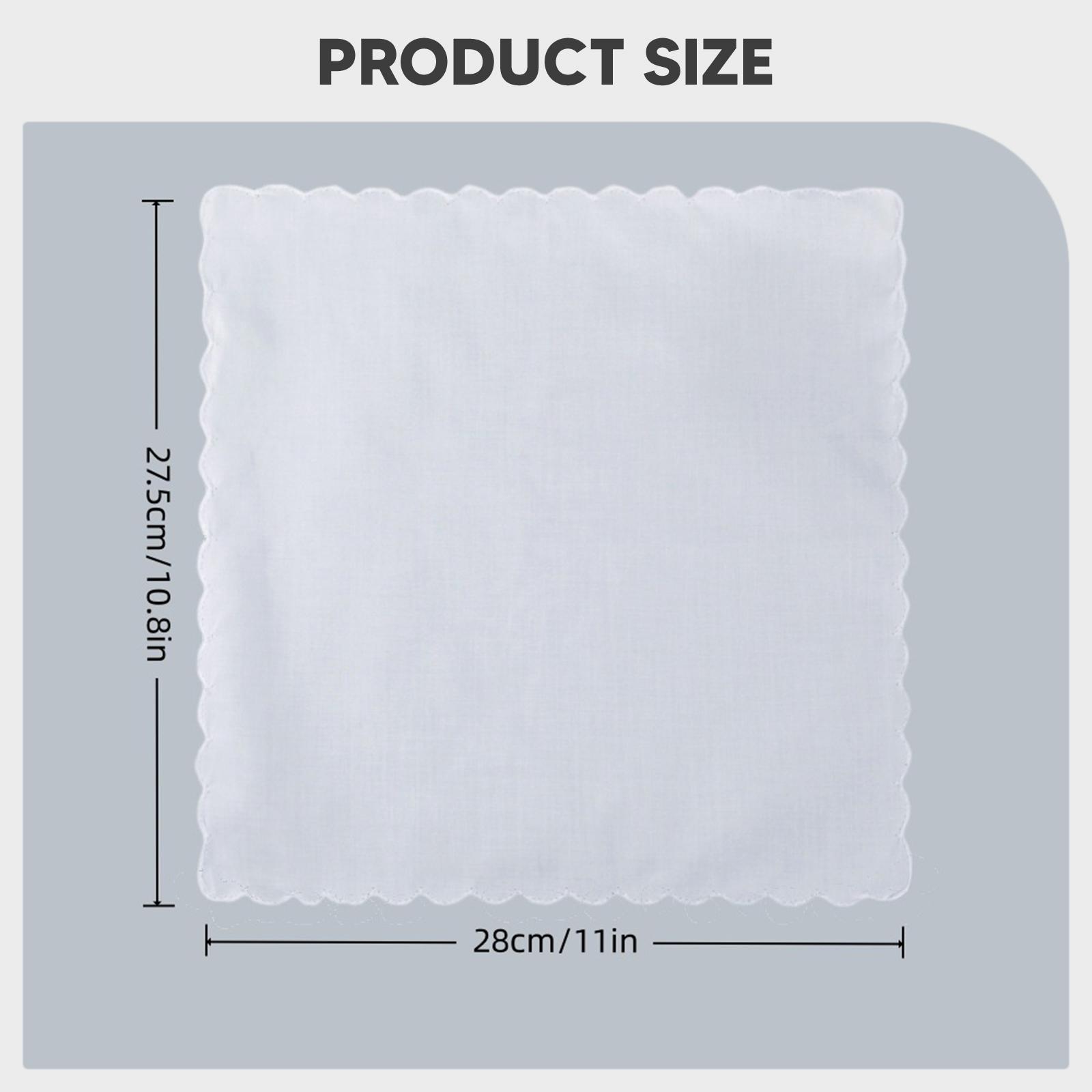 6 Pieces Cotton Handkerchiefs  - Handkerchief Cotton Men review and price