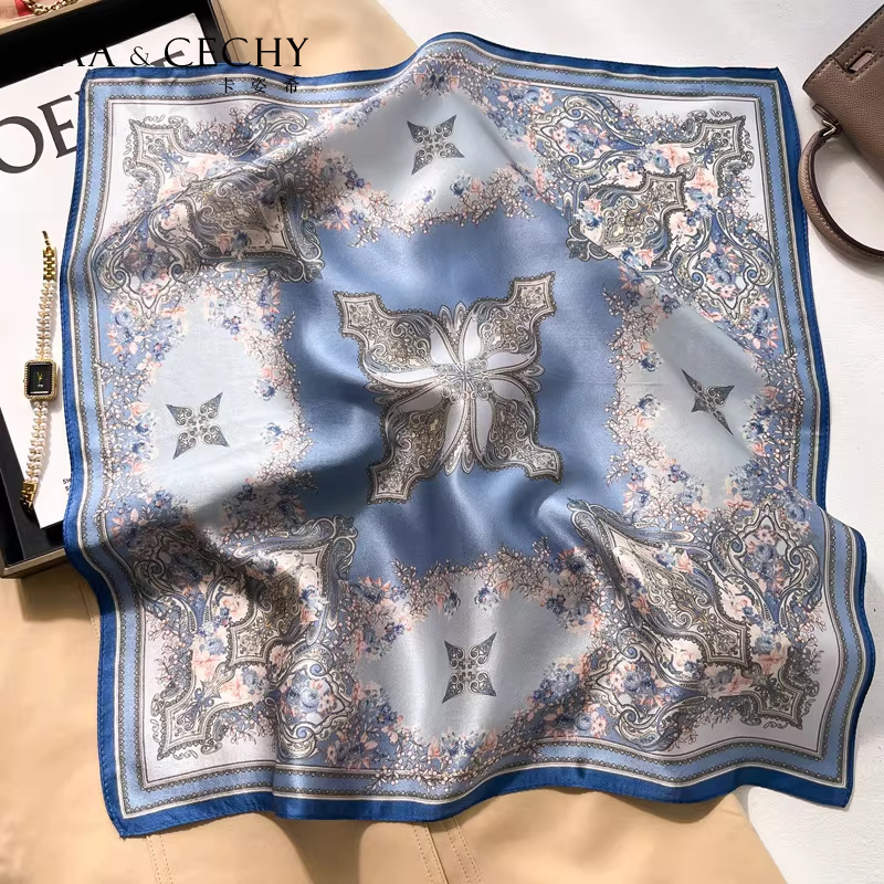 Baroque Floral 100% Mulberry S - Face Scarf Mask review and price