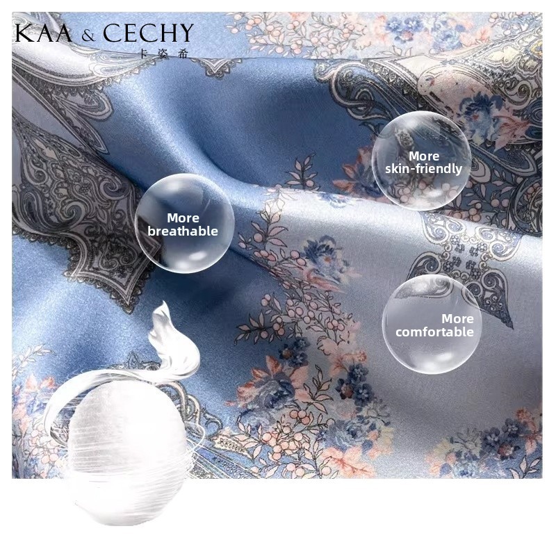 Baroque Floral 100% Mulberry S - Face Scarf Mask review and price